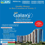 World Class 2 BHK Apartments Redefining Luxury at JLPL Galaxy Heights, Mohali